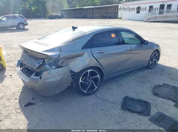 KMHLR4AF4NU313352 2022 HYUNDAI ELANTRA Gray Tył prawy