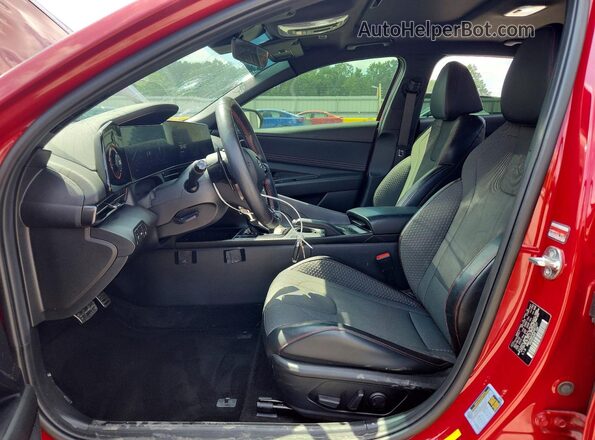 KMHLR4AF4PU497727 2023 HYUNDAI ELANTRA Red 