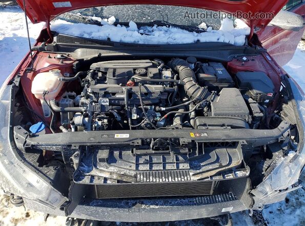 KMHLR4AF6PU407574 2022 HYUNDAI ELANTRA Red Vista interior trasera