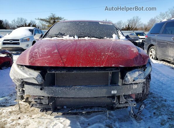 KMHLR4AF6PU407574 2022 HYUNDAI ELANTRA Red Vista frontal