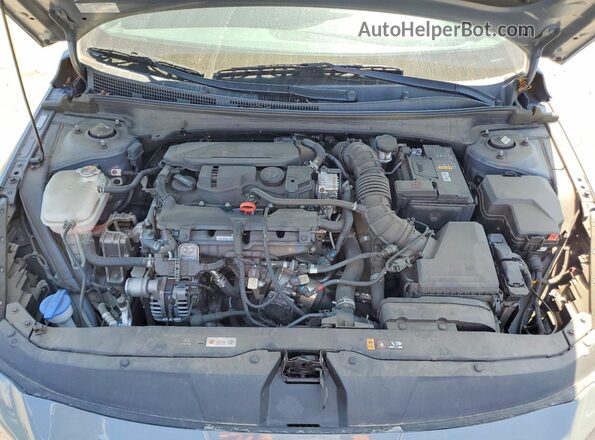 KMHLR4AF7PU383091 2023 HYUNDAI ELANTRA Серый Вид задней части салона