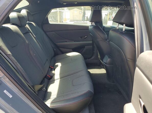 KMHLR4AF7PU383091 2023 HYUNDAI ELANTRA Серый Вид задних сидений