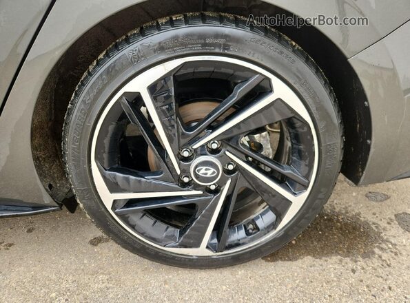 KMHLR4AF7PU535578 2023 HYUNDAI ELANTRA Gray 