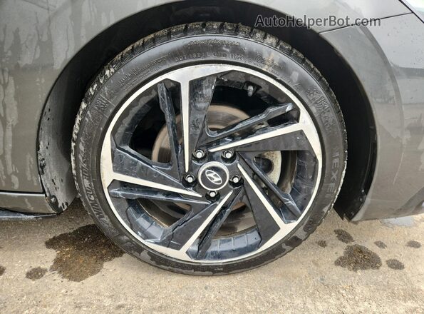 KMHLR4AF7PU535578 2023 HYUNDAI ELANTRA Gray 