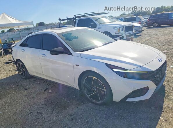 KMHLR4AFXPU542301 2023 HYUNDAI ELANTRA White 
