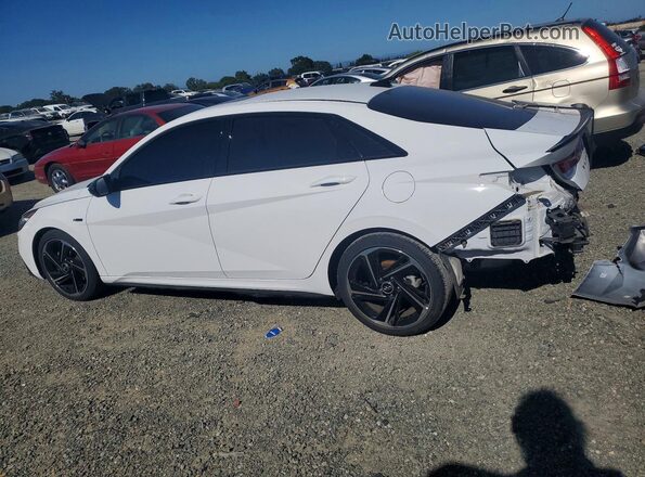 KMHLR4AFXPU542301 2023 HYUNDAI ELANTRA White 