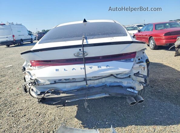 KMHLR4AFXPU542301 2023 HYUNDAI ELANTRA White 