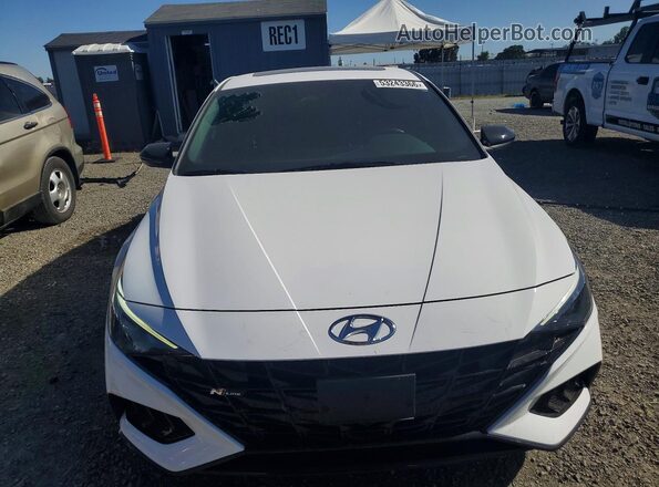 KMHLR4AFXPU542301 2023 HYUNDAI ELANTRA White 