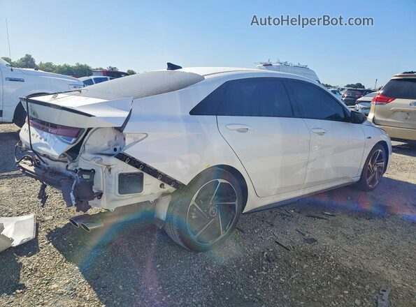 KMHLR4AFXPU542301 2023 HYUNDAI ELANTRA White 