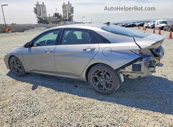 KMHLR4DF0SU996142 2025 HYUNDAI ELANTRA Gray Задня ліва чверть