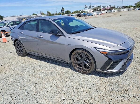 KMHLR4DF0SU996142 2025 HYUNDAI ELANTRA Gray Передня права чверть