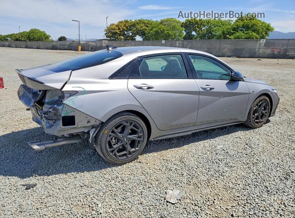 KMHLR4DF0SU996142 2025 HYUNDAI ELANTRA Gray Задня права чверть