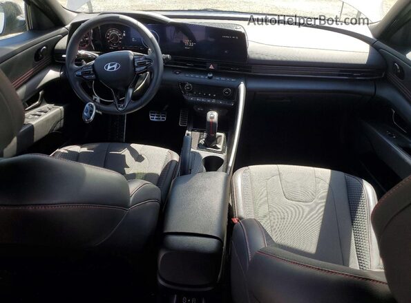 KMHLR4DF0SU996142 2025 HYUNDAI ELANTRA Gray Вид панелі приладів