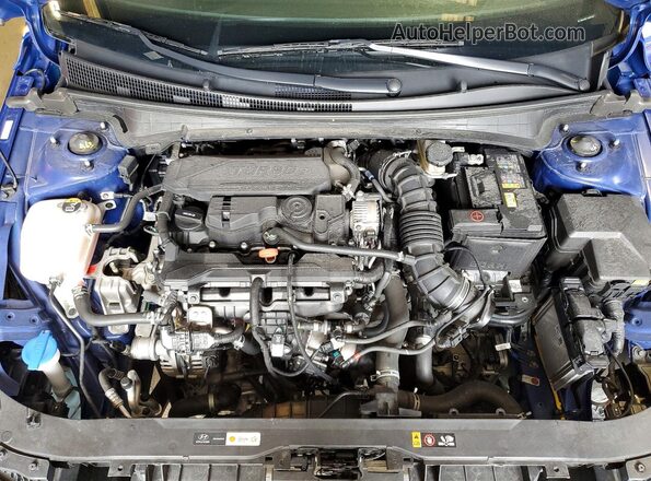 KMHLR4DF1SU952490 2025 HYUNDAI ELANTRA Blue Vista interior trasera
