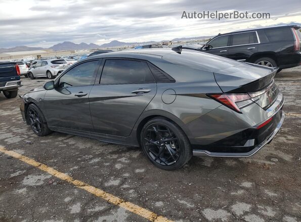 KMHLR4DF2RU812300 2024 HYUNDAI ELANTRA Gray 