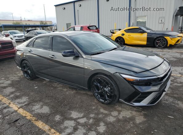 KMHLR4DF2RU812300 2024 HYUNDAI ELANTRA Gray 