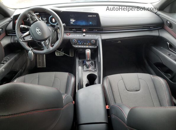 KMHLR4DF2RU812300 2024 HYUNDAI ELANTRA Gray 