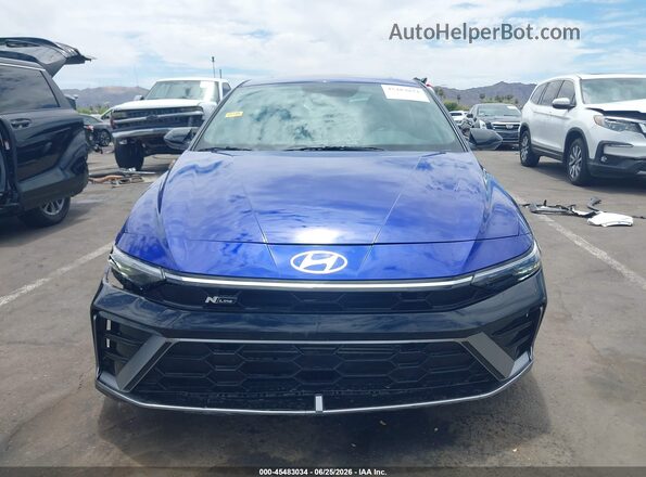 KMHLR4DF2TU122246 2026 HYUNDAI ELANTRA Синий Вид щитка приборов