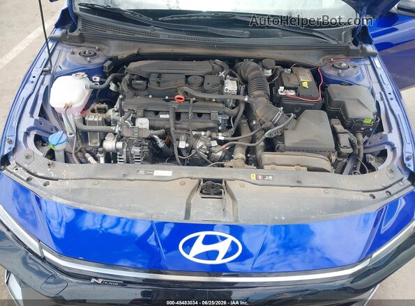 KMHLR4DF2TU122246 2026 HYUNDAI ELANTRA Синий Вид сзади