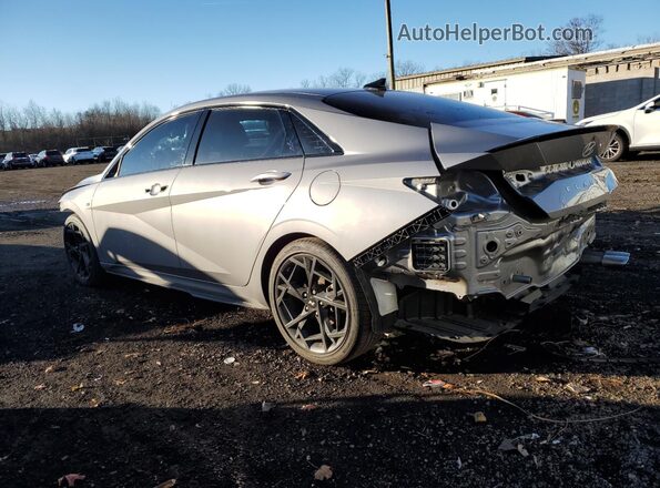 KMHLR4DF3RU746405 2024 HYUNDAI ELANTRA Gray Հետևի ձախ