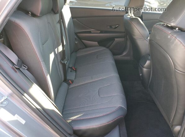 KMHLR4DF3RU746405 2024 HYUNDAI ELANTRA Gray Հետևի նստատեղերի տեսք