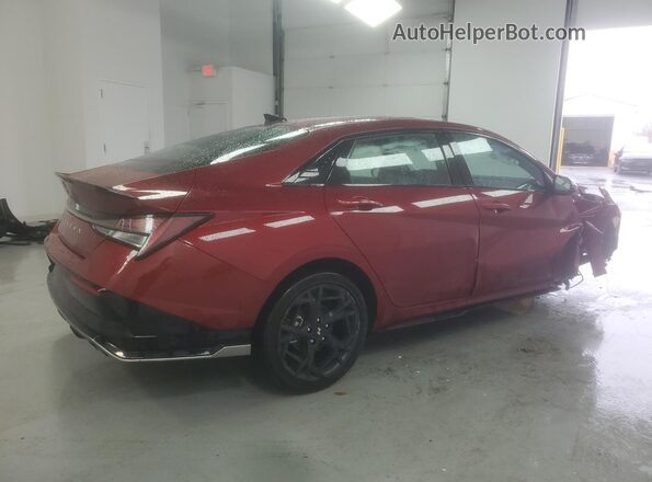 KMHLR4DF3SU926974 2025 HYUNDAI ELANTRA Red 