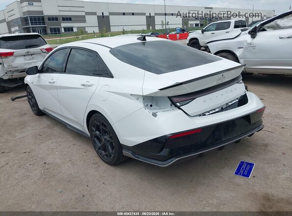 KMHLR4DF5SU079455 2025 HYUNDAI ELANTRA White Rear left
