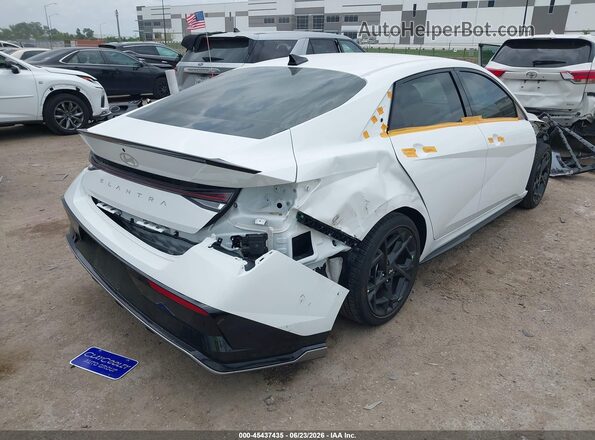 KMHLR4DF5SU079455 2025 HYUNDAI ELANTRA White Rear right