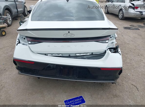 KMHLR4DF5SU079455 2025 HYUNDAI ELANTRA White Front view