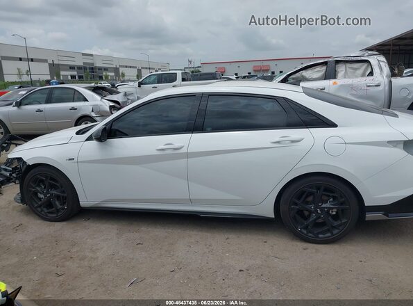 KMHLR4DF5SU079455 2025 HYUNDAI ELANTRA White 360 interior view