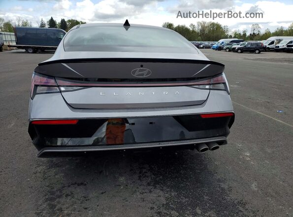 KMHLR4DF6TU106325 2026 HYUNDAI ELANTRA Gray Вид ззаду