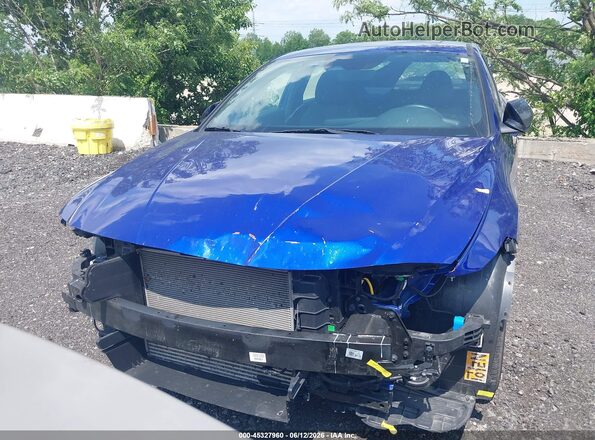 KMHLR4DF7SU953174 2025 HYUNDAI ELANTRA Blue Instrument cluster view
