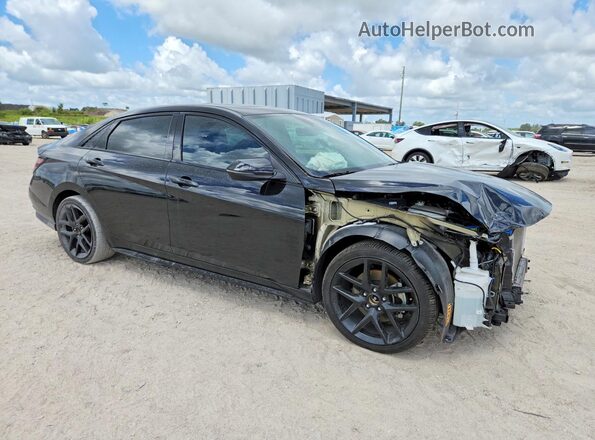 KMHLR4DF8SU886505 2025 HYUNDAI ELANTRA Black 