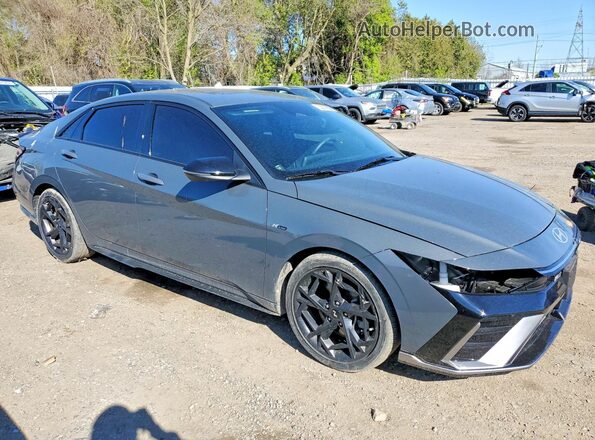 KMHLR4DF9SU921617 2025 HYUNDAI ELANTRA Gray 