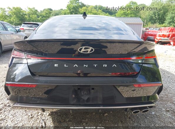 KMHLR4DF9SU951233 2025 HYUNDAI ELANTRA Black 