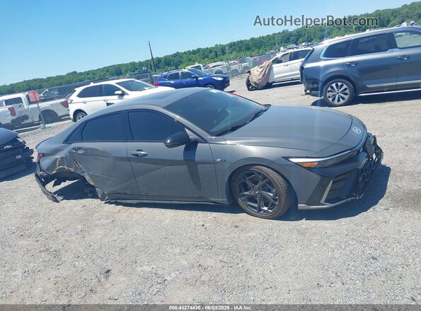 KMHLR4DFXSU925983 2025 HYUNDAI ELANTRA Серый Вид щитка приборов