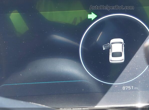KMHLR4DFXSU925983 2025 HYUNDAI ELANTRA Серый Панорамный вид салона 360°