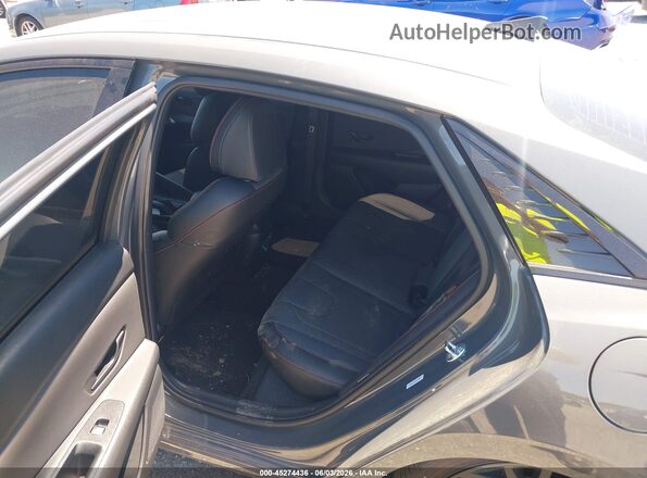KMHLR4DFXSU925983 2025 HYUNDAI ELANTRA Серый Вид наклейки с VIN-кодом
