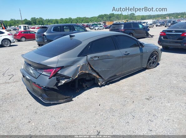 KMHLR4DFXSU925983 2025 HYUNDAI ELANTRA Серый Задняя правая четверть