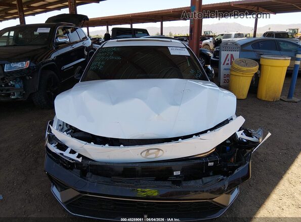 KMHLR4DFXSU951449 2025 HYUNDAI ELANTRA White Вид спереду