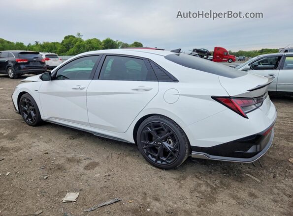 KMHLR4DFXTU111589 2026 HYUNDAI ELANTRA White უკანა მარცხენა