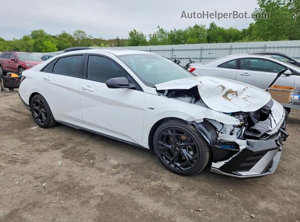 KMHLR4DFXTU111589 2026 HYUNDAI ELANTRA White წინა მარჯვენა