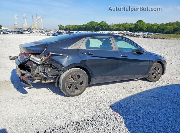 KMHLS4AG0MU189141 2021 HYUNDAI ELANTRA Black Задня права чверть