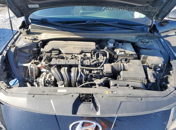 KMHLS4AG0MU189141 2021 HYUNDAI ELANTRA Black Вид задньої частини салону
