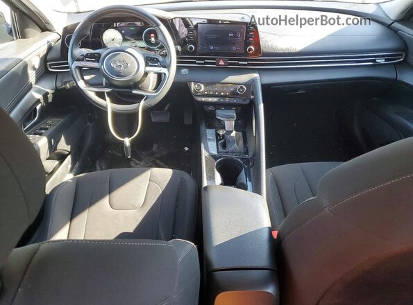 KMHLS4AG0MU189141 2021 HYUNDAI ELANTRA Black Вид панелі приладів
