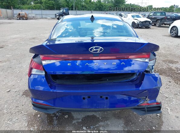 KMHLS4AG0NU367602 2022 HYUNDAI ELANTRA Blue 