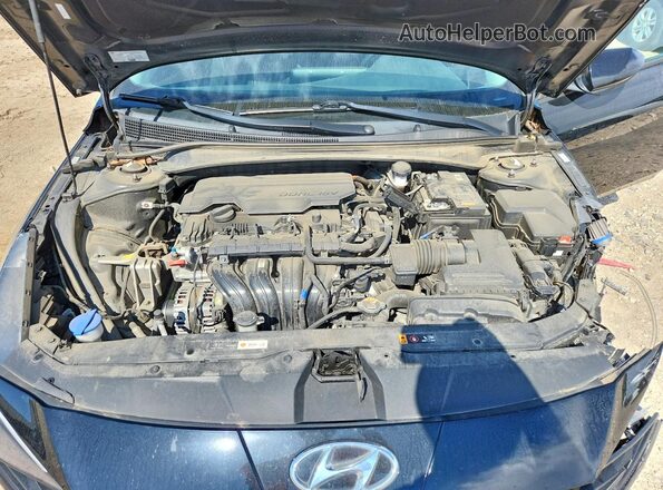 KMHLS4AG0PU405736 2023 HYUNDAI ELANTRA Black უკანა სალონის ხედი