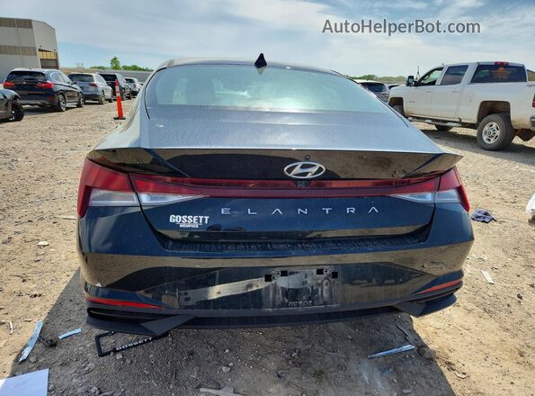 KMHLS4AG0PU405736 2023 HYUNDAI ELANTRA Black უკანა ხედი