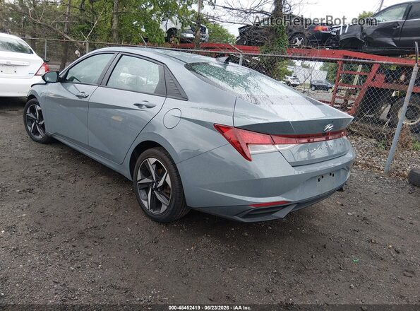 KMHLS4AG0PU408524 2023 HYUNDAI ELANTRA Light Blue Trasero izquierdo
