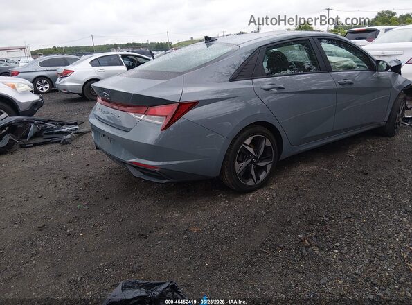 KMHLS4AG0PU408524 2023 HYUNDAI ELANTRA Light Blue Trasero derecho